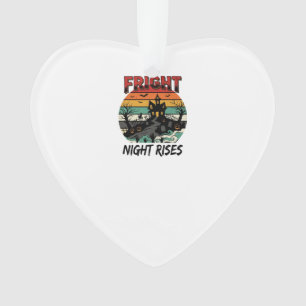 Halloween-Friedhofs-Schreckensnacht Ornament