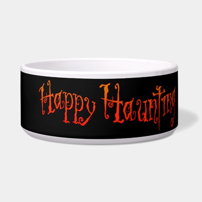 Halloween Frohe Heimsuchung Napf (Vorderseite)