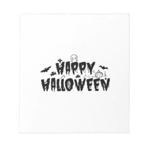 Halloween Frohe Notizblock