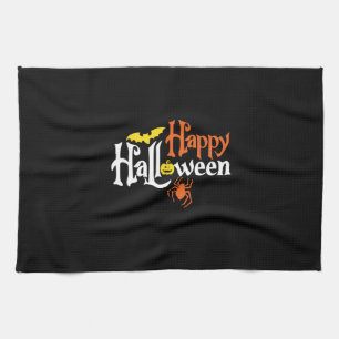 Halloween Frohes Halloween Geburtstag Geschirrtuch