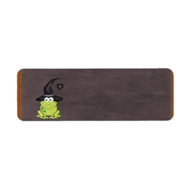 Halloween Frosch (Vorne)