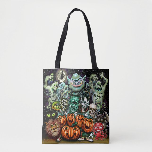Halloween Fun Art Tasche (Vorderseite)