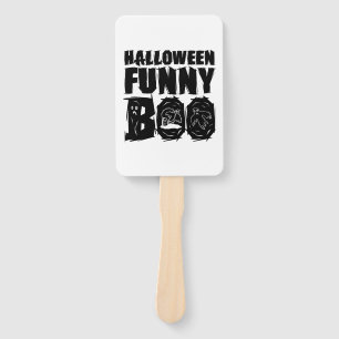 Halloween FUNNY BOO T SHIRT Fächer
