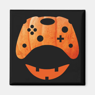 HALLOWEEN FUNNY GAMER MAGNET