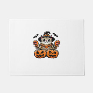 Halloween Funny Spooky Cat Fußmatte