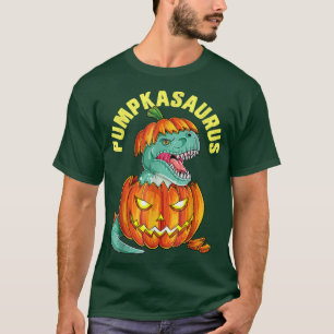Halloween für Boys Kids Pumpkasaurus Dinosaurier P T-Shirt