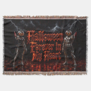 Halloween für immer in meinem Herzen Gothic Kürbis Decke