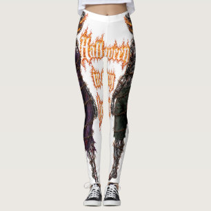 Halloween für immer in meinem Herzen Gothic Kürbis Leggings
