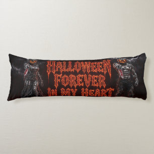 Halloween für immer in meinem Herzen Gothic Kürbis Seitenschläferkissen