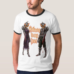 Halloween für immer in meinem Herzen Gothic Kürbis T-Shirt