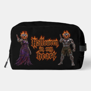Halloween für immer in meinem Herzen Gothic Kürbis Waschbeutel