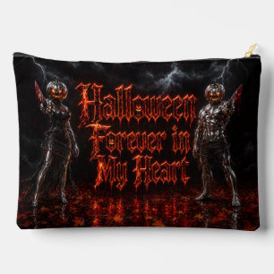 Halloween für immer in meinem Herzen Gothic Kürbis Zubehörtasche