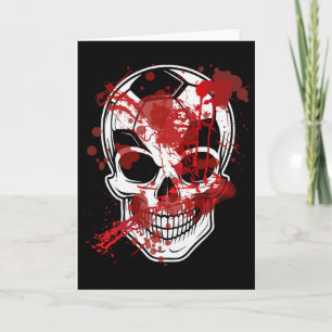 Halloween-Fußball Byll Kürbis-Totenkopf Fußballspi Karte