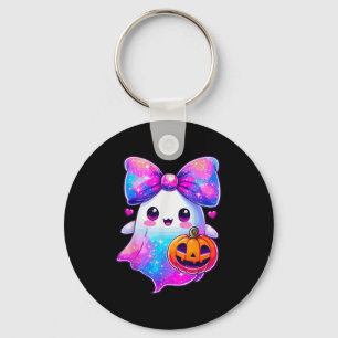Halloween-Galaxie-Farben Geist Kürbis Coquette Sch Schlüsselanhänger