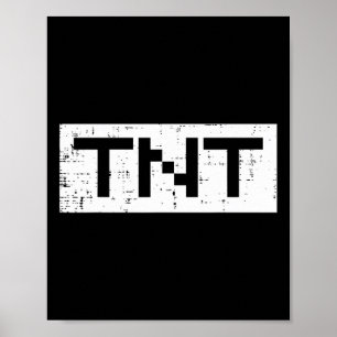 Halloween Gamer Tnt Pixel Gaming Kostümkasten Kind Poster