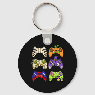 Halloween Gaming Controller Men Boys Kids Gamer Ha Schlüsselanhänger