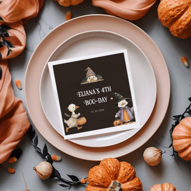 Halloween Gänse Kindergeburtstag Kostüm Party Serviette (Von Creator hochgeladen)