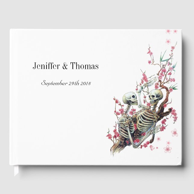 Halloween-Gästebuch Gästebuch (Vorderseite)