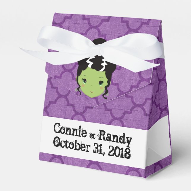 Halloween-Gastgeschenk Hochzeit Geschenkschachtel (Vorderseite)