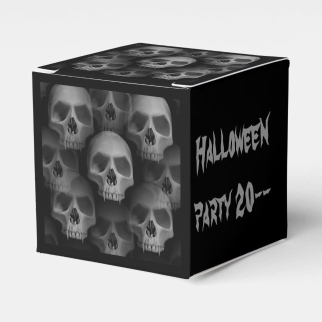 Halloween-Gastgeschenke Geschenkschachtel (Vorderseite)