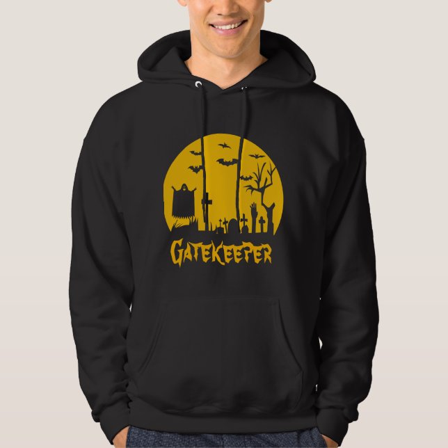 Halloween Gatekeeper Mens Hoodie (Vorderseite)