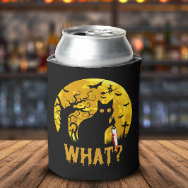 Halloween Gato Negro What? Dosenkühler