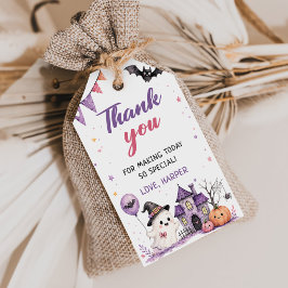Halloween Geburtstag  Geschenkanhänger