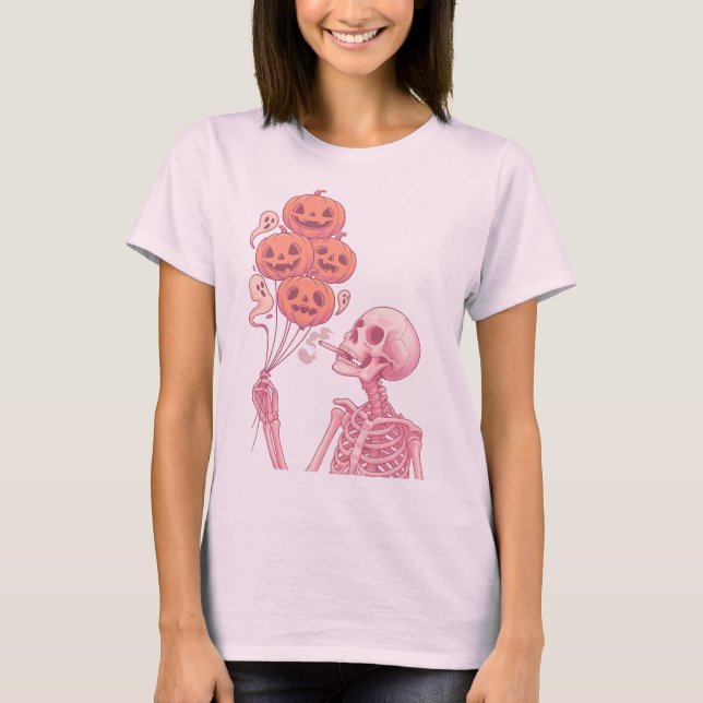 Halloween-Geburtstag lustig niedlich T-Shirt (Vorderseite)