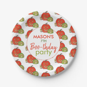 Halloween-Geburtstag Pappteller
