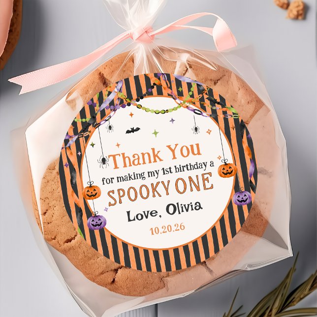 Halloween Geburtstag Spooktacular Aufkleber (Von Creator hochgeladen)