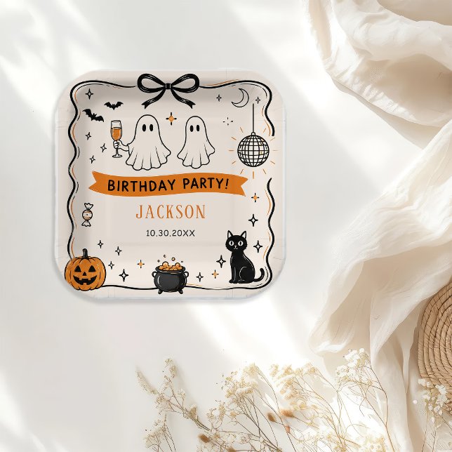Halloween-Geburtstagsfeier Pappteller (Von Creator hochgeladen)
