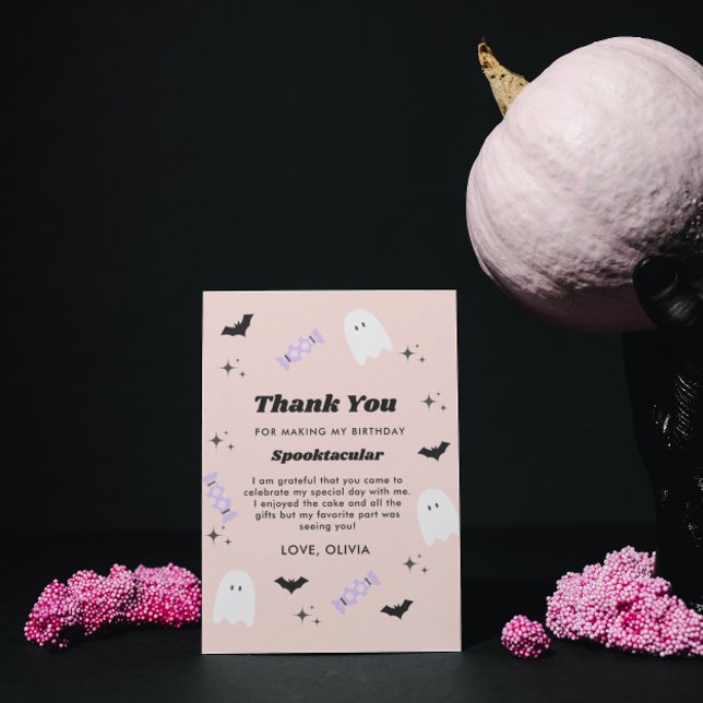 Halloween Geburtstagskarte Dankeskarte (Von Creator hochgeladen)