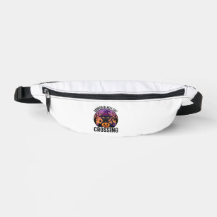 Halloween Gefahr Schwarze Katze Überquerung Bauchtasche