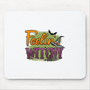 Halloween Gefühl Witchy Geburtstag Mousepad