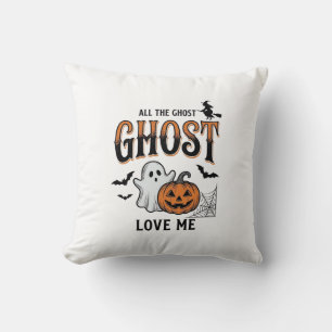 Halloween-Geist Alle Geister lieben mich Lustig Vi Kissen