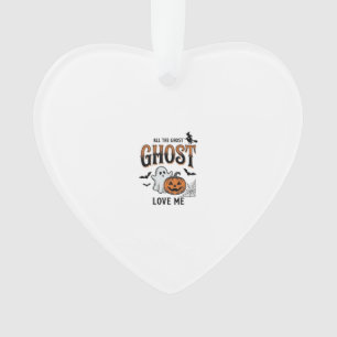 Halloween-Geist Alle Geister lieben mich Lustig Vi Ornament