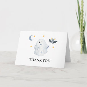 Halloween-Geist Baby Shower Vielen Dank für die kl Karte