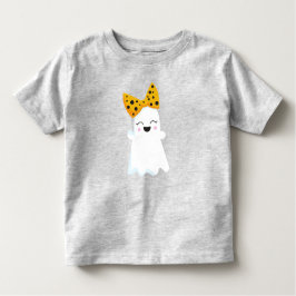 Halloween, Geist, Band, Bow, Boo, Trick oder Trete Kleinkind T-shirt
