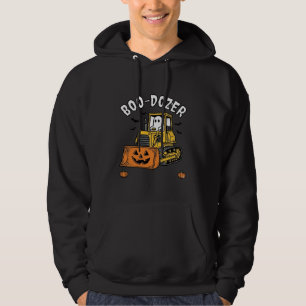 Halloween-Geist Boo Dozer Lustiger Bulldozer_1 Hoodie