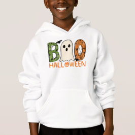 Halloween-Geist Boo Kinder Hoodie