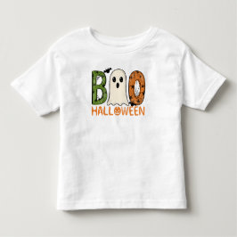 Halloween-Geist Boo Kinder Kleinkind T-shirt