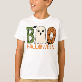 Halloween-Geist Boo Kinder T-Shirt
