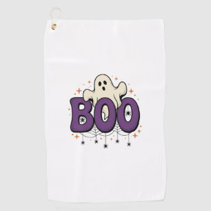 Halloween-Geist Buu Lustige Spinne Vintage_1 Golfhandtuch