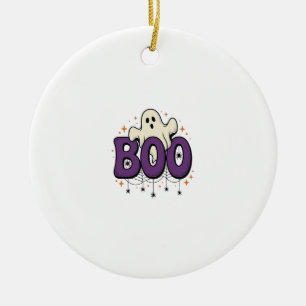Halloween-Geist Buu Lustige Spinne Vintage_1 Keramik Ornament