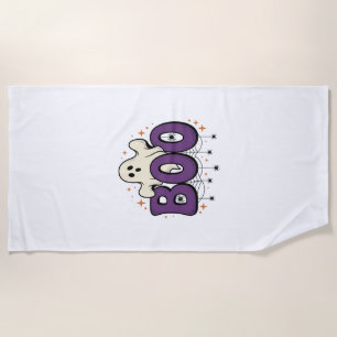Halloween-Geist Buu Lustige Spinne Vintage_1 Strandtuch
