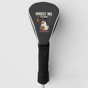 Halloween-Geist-Enten-Skateboard-Design_1 Golf Headcover