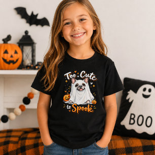 Halloween-Geist Französische Bulldogge Süß T-Shirt