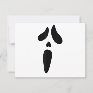 Halloween-Geist Gruseliges Gesicht Feiertag