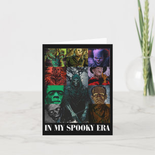 Halloween-Geist in meiner spöttischen Ära für Männ Karte