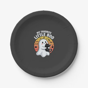 Halloween-Geist Katze Little Boo Pappteller